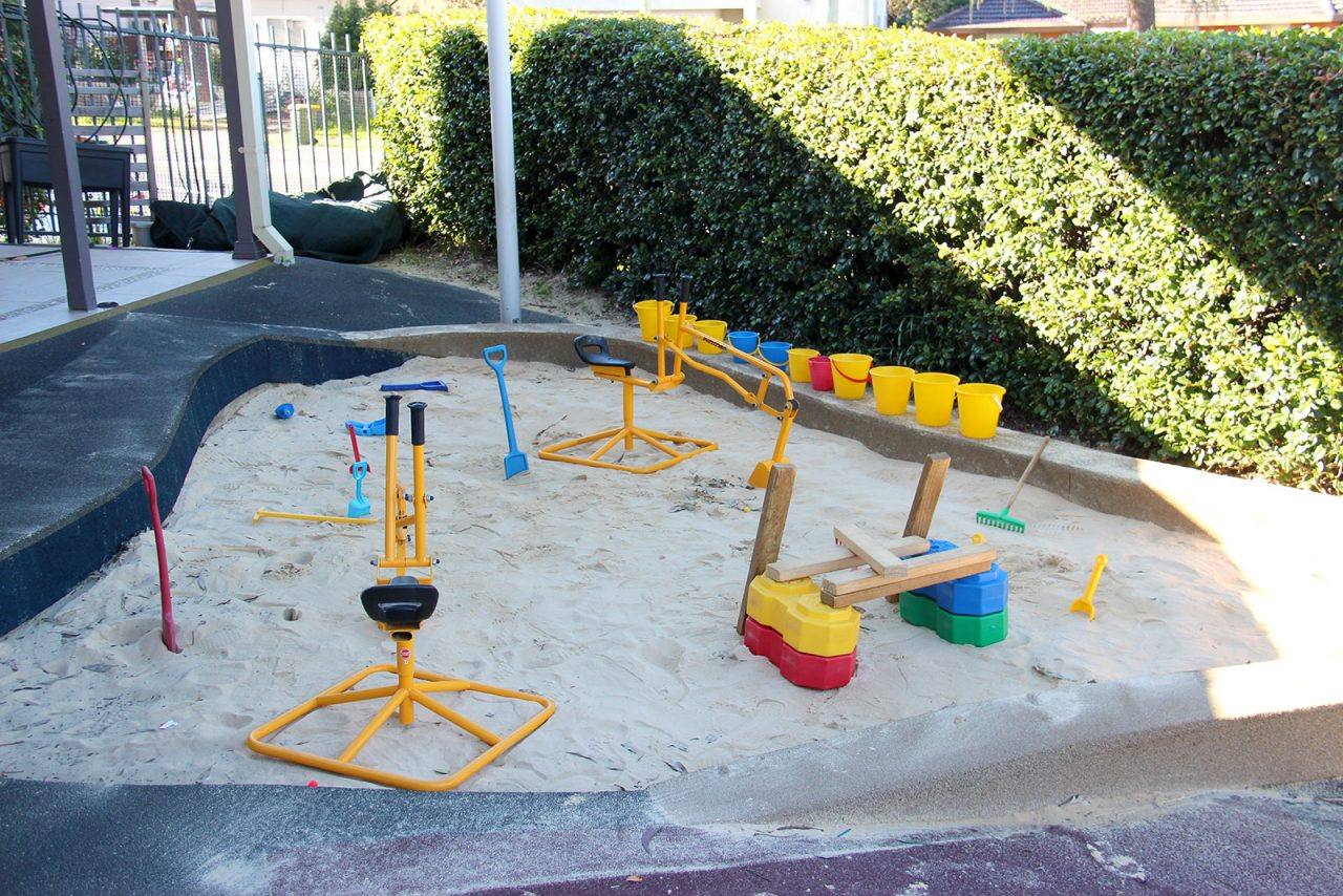 Outdoor area at West Ryde Long Day Care
